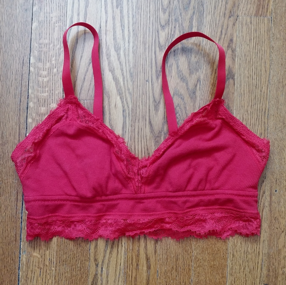 Aerie Waffle Triangle Bralette